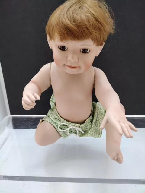 Ashton Drake Cool As A Cucumber,  Titus Tomescu Porcelain Doll, TB1265 signed