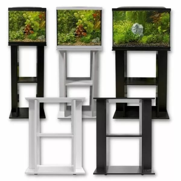 Superfish Start Aquarium Stand Black / White 30 50 70 100 150 Tropical Fish Tank