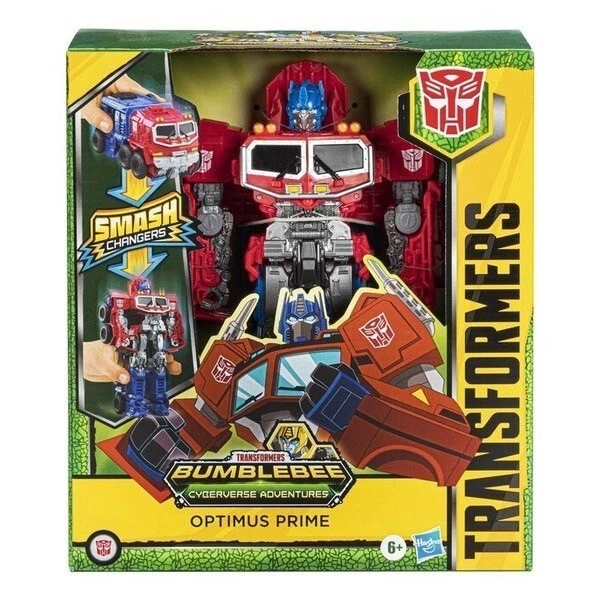 HASBRO TRANSFORMERS BUMBLEBEE Cyberverse Adventures Optimus Prime Smash