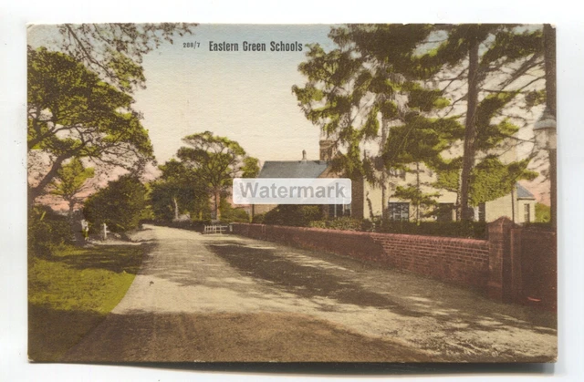 Eastern Green Schools, Coventry - old postcard
