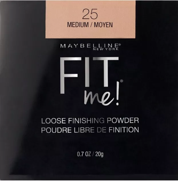 Pack Of 2 Maybelline Fit Me Loose Finishing Powder, Light 15, 0.7 oz