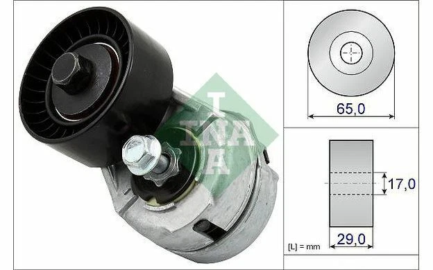 INA Galet tendeur (courroie d'accessoire) pour FIAT BARCHETTA 534 0109 20