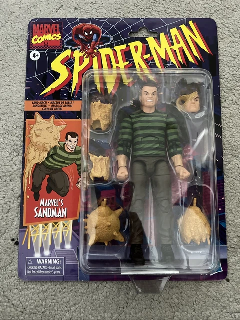 MARVEL LEGENDS RETRO Series Sandman from Spider-Man 6