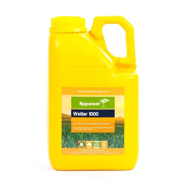 Apparent Wetter 1000 g/L NONIONIC ALCOHOL ETHOXYLATES For Use With Herbicides 1L