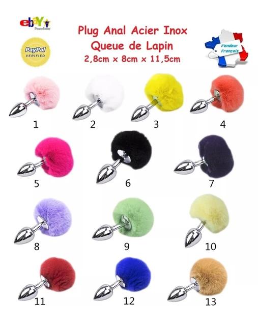 Plug Anal Lapin Queue Rosebud - Silicone Souple - Blanc - Sex Toy Bondage - Gode Anus Queue De Lapin Plug Anal Lapin Queue Rosebud - Silicone Souple - Blanc - Sex Toy Bondage - Gode Anus Queue De Lapin
