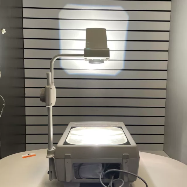 Portable Overhead Projector by Apollo Concept 2250  w Cover - Powers On -