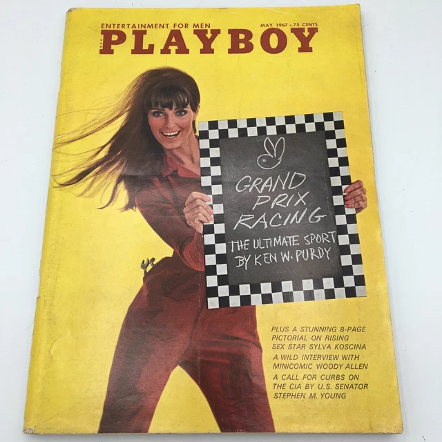 PLAYBOY MAGAZINE MAY 1967 Sylva Koscina, Woody Allen Interview EUR 11,83 PicClick FR