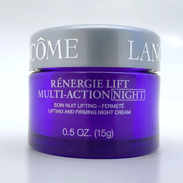 Lancome Renergie Lift Multi-Action Night Cream Lifting Firming 0.5 oz 15g 1/2026