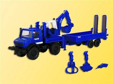 Kibri 15004 1/87 Ho Kit Camion MB Unimog Decespugliatore Elagueuse Sul Tipo H0 4 - Foto 3