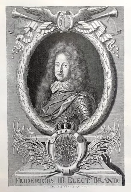 König Friedrich I. in Preußen - Friedrich III. Kurfürst von Brandenburg - Berlin