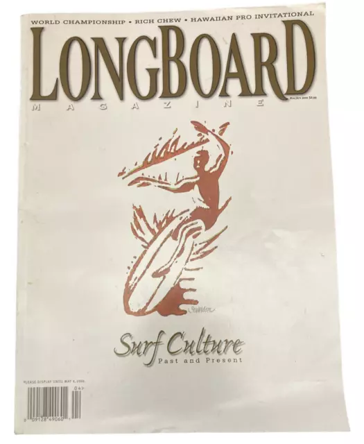 Longboard Magazine March April 2001   Surf Culture Past and Present