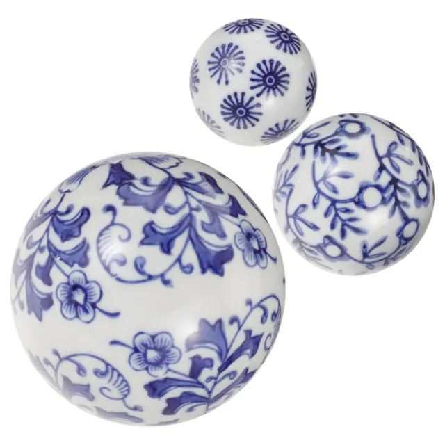 3 pz sfera galleggiante in ceramica da sfere in ceramica galleggianti riempitivo vaso