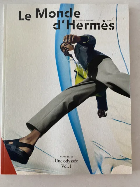 Hermes 2021 The World Le Monde Spring Summer Catalog Magazine. Japanese. New!
