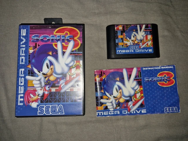 SONIC THE HEDGEHOG 3 Sega Mega Drive Genesis Boxed And Complete £37.12 ...