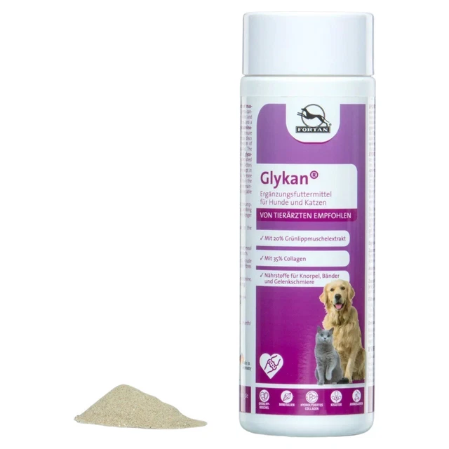 Fortan Glykan 300 G per Cartilagine E Giunti Di Cani, Nuovo