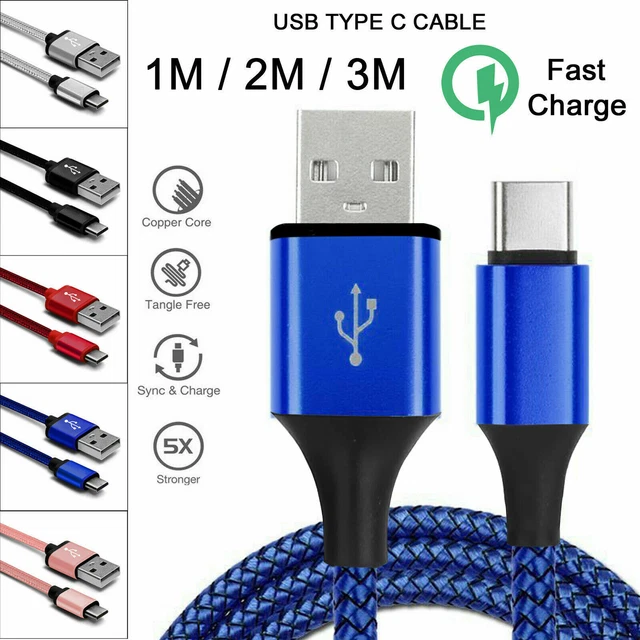 FOR SAMSUNG GALAXY S23 S22 S21+ Ultra 5G TypeC Charging Cable Fast