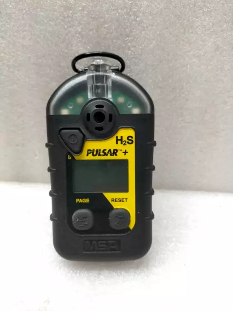 Msa Pulsar+ Détecteur Mono Gaz H2S Avec Alarme Vibrante 10036175