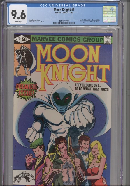 Moon Knight #1 CGC 9.6 1980 Marvel Comic Doug Moench Story 1st App Rauol Bushman
