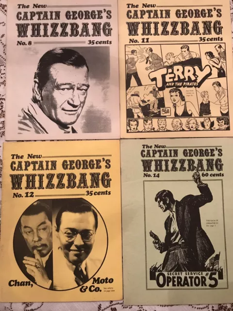 Captain George's Whizzbang, New Fanzine #8, 11, 12, 13