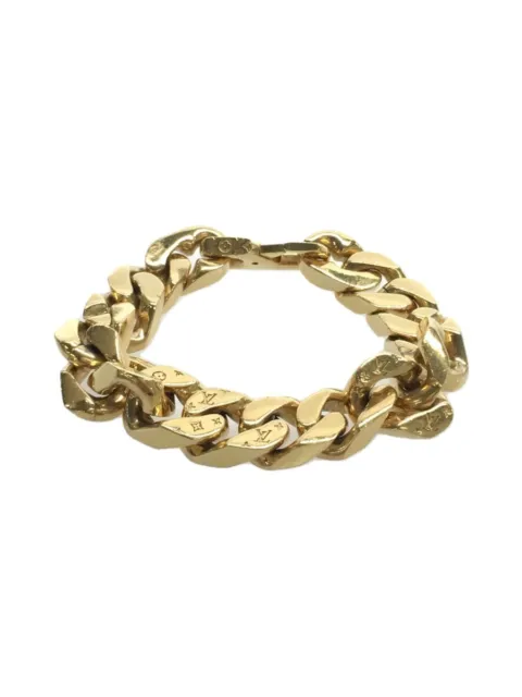 LOUIS VUITTON Bracelet Chainlinks M00305 Monogram Gold