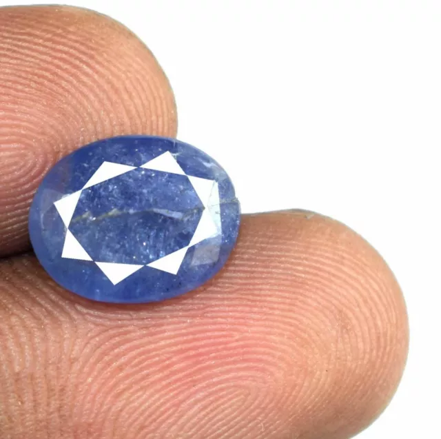 Tanzanite naturelle de 5,50 carats avec certificat . 2