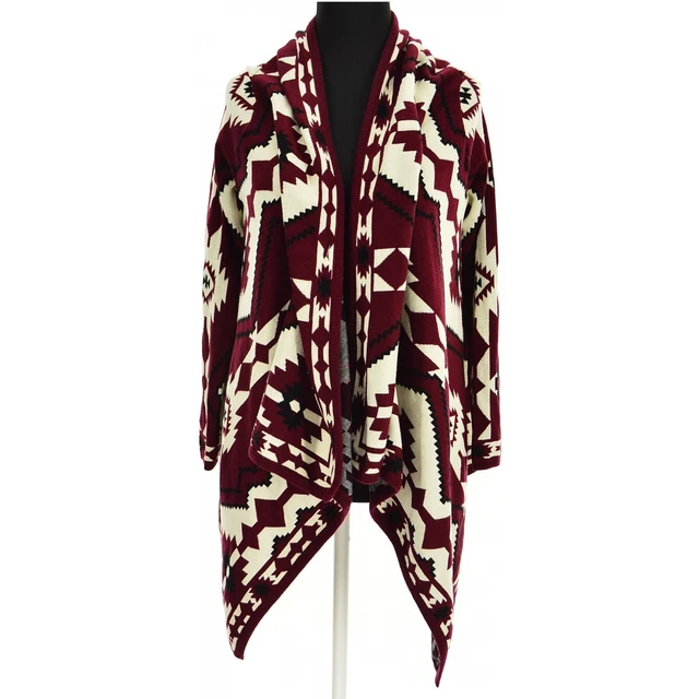 DIVIDED by H&M Bianco, Nero Acrilico, Cotone Donna Maglione Eu 40, 12,USA 8, M