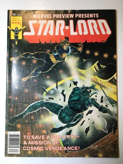 MARVEL PREVIEW PRESENTS STAR-LORD #15 (1977) Comic Magazine, VG+