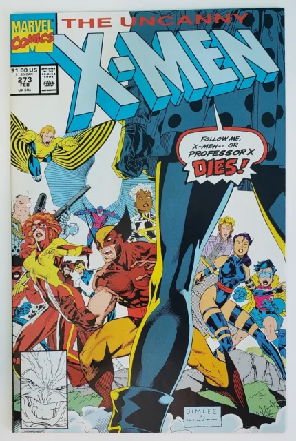 Uncanny X-Men 273 (Marvel) 1991 (Jim Lee Art - Chris Claremont Story) NM