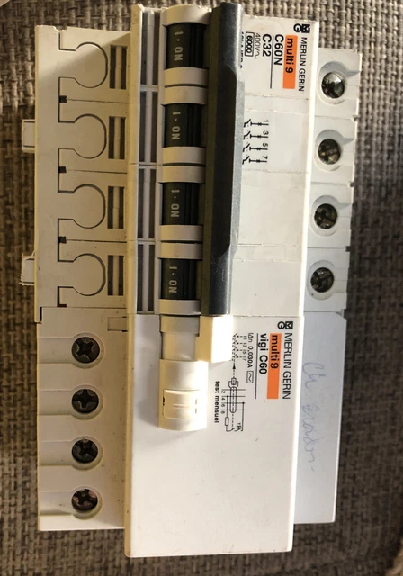 C40 Bloc Différentiel Vigi 1P+N 25A 30mA Type A