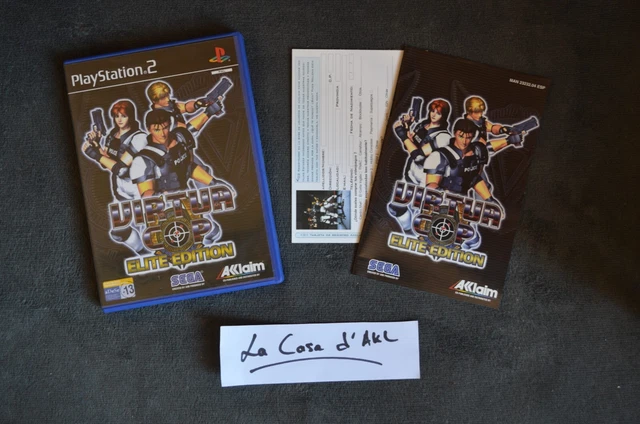 Virtua Cop : Elite Edition complet sur Playstation 2 - PS2 vers ESP avec FR TTBE