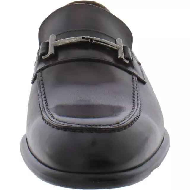 BRUNO MAGLI MENS Sante Brown Leather Loafers Shoes 12 Medium (D) BHFO ...