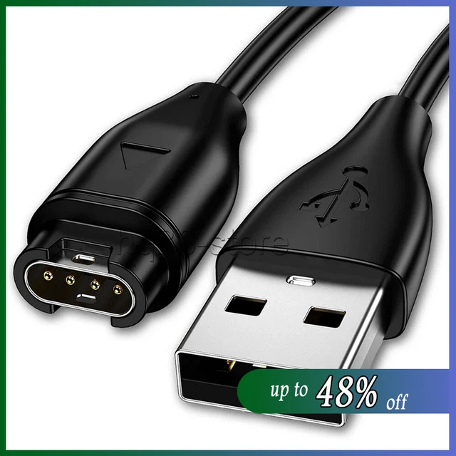 USB SYNC CHARGING Cable Charger for GARMIN Fenix 5 6 7 VivoActive 3 4 Vivosport 3.82 PicClick UK