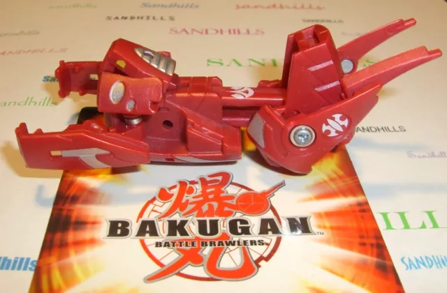 Bakugan Grafias Red Aquos Maxus Dragonoid Trap