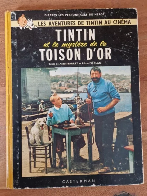 BD Tintin et le mystère de la toison d'or par Hergé Plat B31 bis 1962 EO