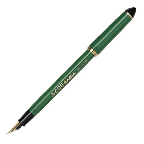 Sailor Fude De Mannen - Stroke Style Calligraphy Fountain Pen - Bamboo Green ...