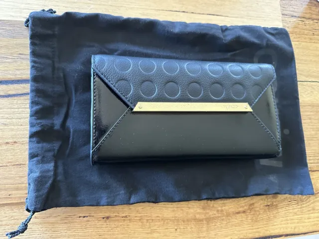 Mimco Origami Black Wallet Brand New Holds Heaps Of Cards