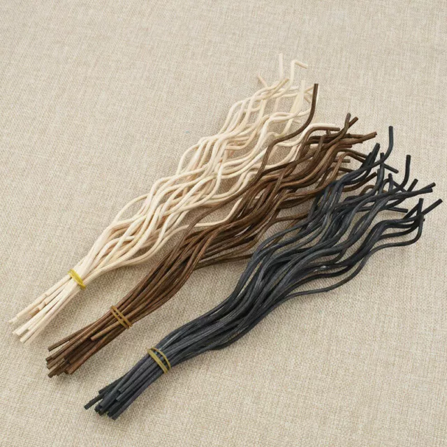 20/40Pcs Wavy Rattan Reed Fragrance Diffuser Replacement Refill Sticks Home DIY