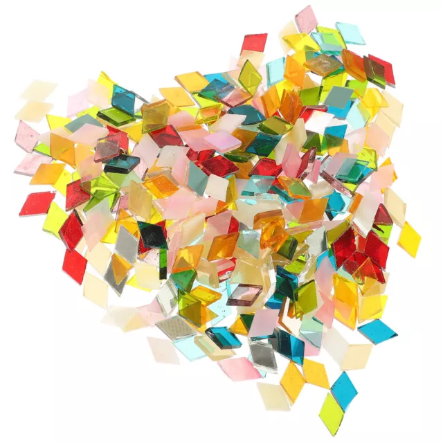 Mosaikfliesen bunt Kristall unregelmäßig DIY Mini-Formen Kunst Garten-CT
