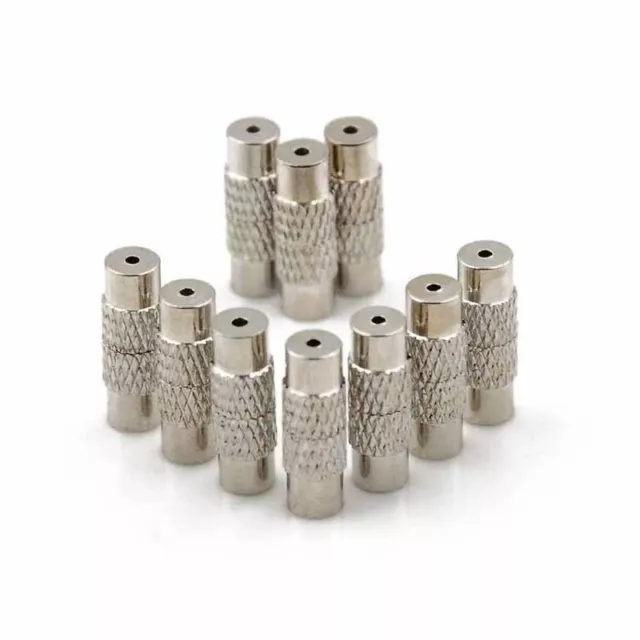 10x net magnetic clasp stainless steel magnetic clasps with safe snap lock fit$g 2