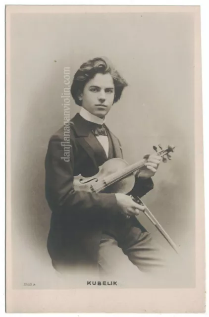 Jan Kubelik photo violin violinist