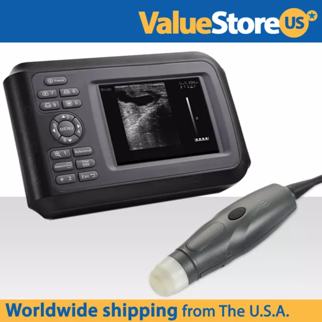 Ultrasound Scanner Veterinary Portable with 3.5 MHz Convex Probe. Dog, Cat, Pets