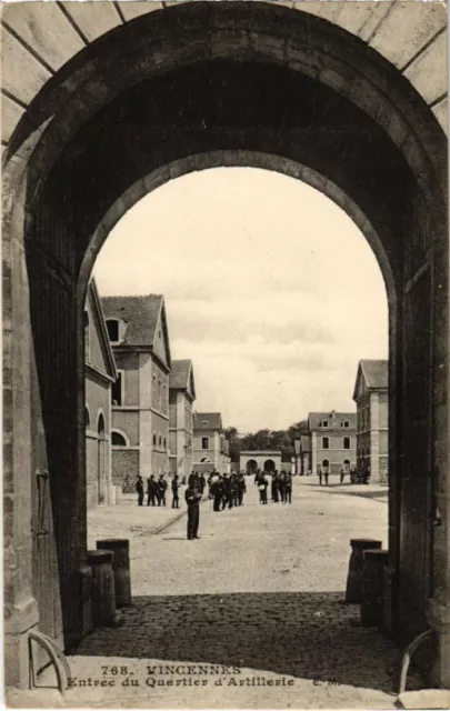 CPA AK Vincennes Entree du Quartier d'Artillerie FRANCE (1283081)
