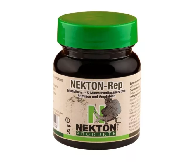 nekton rep integratore vitaminico per rettili e anfibi 35 gr