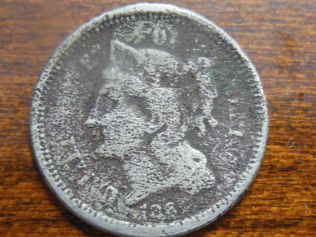 1868 United States Three (3) Cent Nickel