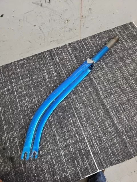 Vintage 1960s-70s 26" Schwinn Blue Bicycle Fork Traveler Racer Breeze Collegiate