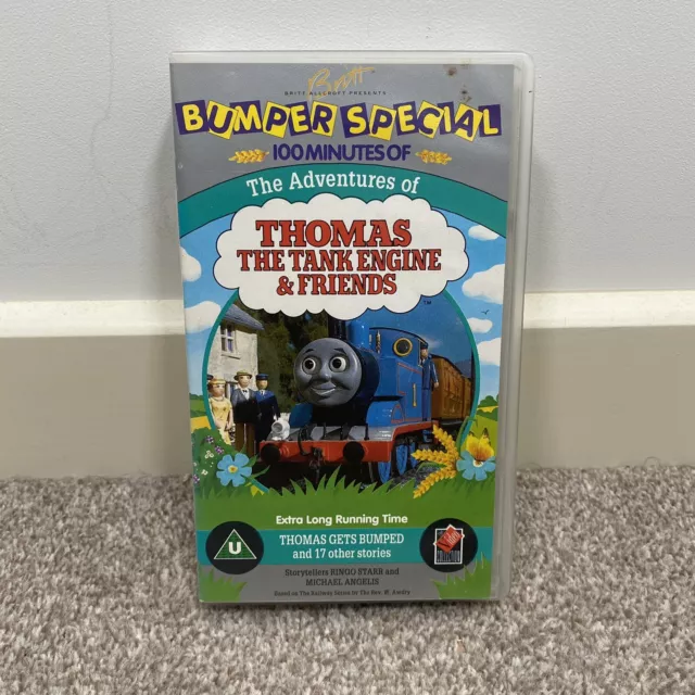 THOMAS THE TANK Engine VHS Tape Bumper Special 100 Minutes of Thomas ...