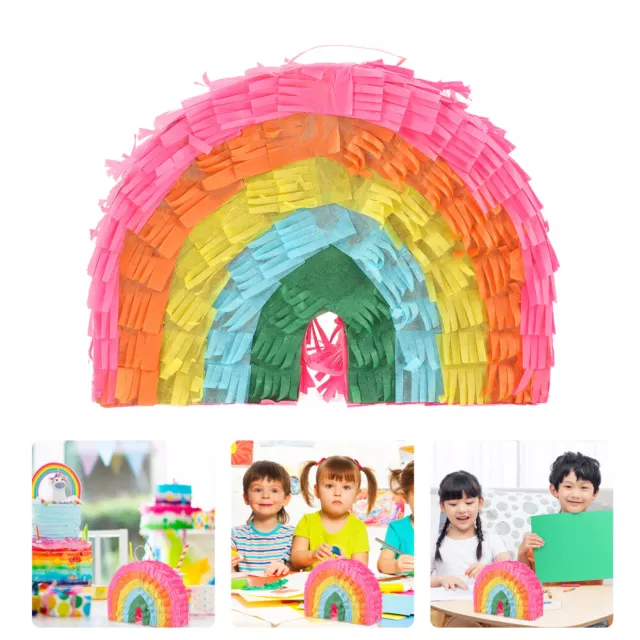 Regenbogen Pinata für Fiesta de Mayo - bunte Deko & Spielzeug-JD