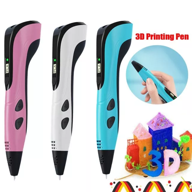 Christmas Birthdy Gift 3D Printing Pen Arts Printer 3D Pens Drawing Supplies