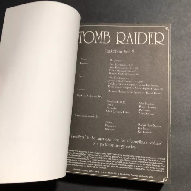 Tomb Raider Tankobon Volume 2 2