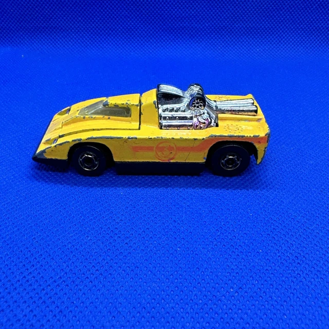 Vintage Hot Wheels Yellow Cannonade 1980 Race Car Blackwall Hong Kong